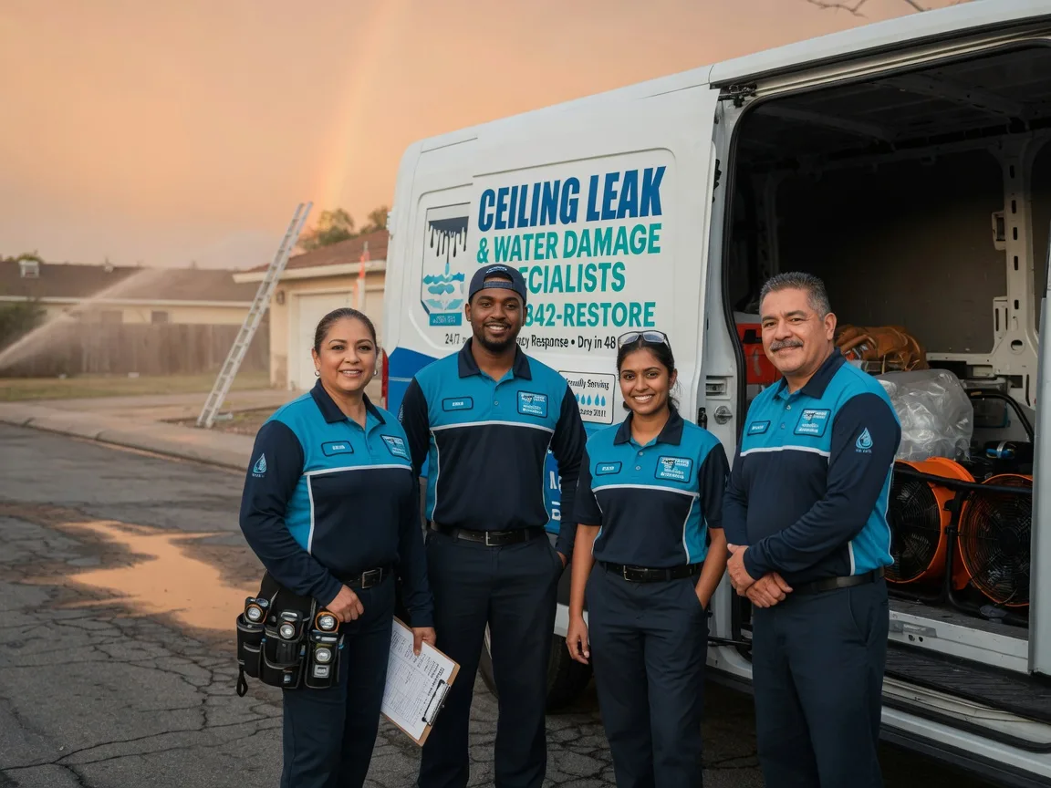 Ceiling Leak Cleanup company in Golden Gate, IL